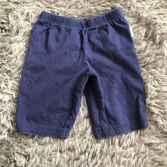 5/$25 ONESIES BRAND blue cotton shorts - Picture 1 of 2